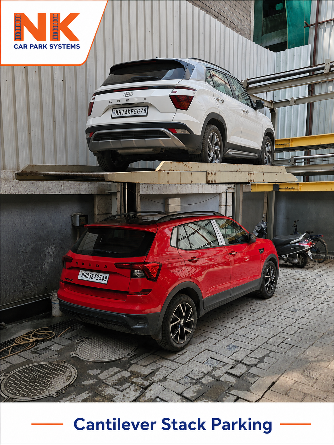 Cantilever Parking