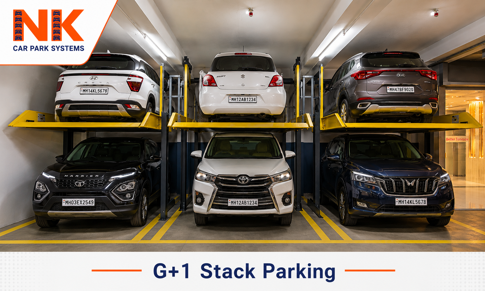 Stack Parking System by NK Car Park Systems Mumbai
